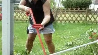 german gardenworking-girl