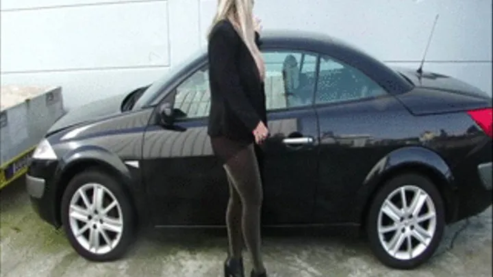 Car Instructor paid by nature Big Tits Milf and her Girlfriend Susi