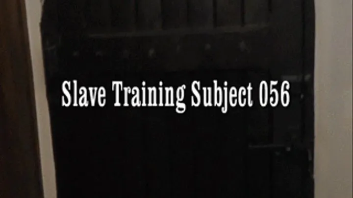 Slave 056 Initiation/Training!!!