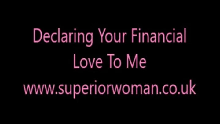 Declare your Financial Love