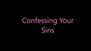 Confessing Your Sins Part 2