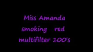 AMANDA SMOKING RED MULTIFILTER 100'S 20/09/2011