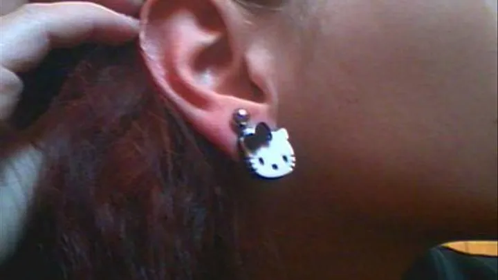 Hello Kitty earings