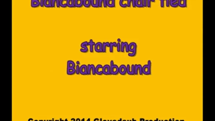 Biancabound chair tied