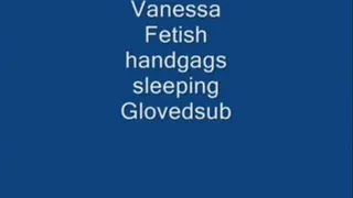 Glovedsub Tied, handgagged and gets masturbated Part 3