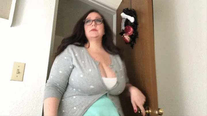 BBW Stepmom Catches you Jerking Off in Her Panties and Loves It