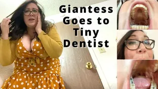 Giantess Visits Tiny Dentist