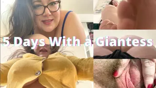 Giantess Captures You for 5 Days