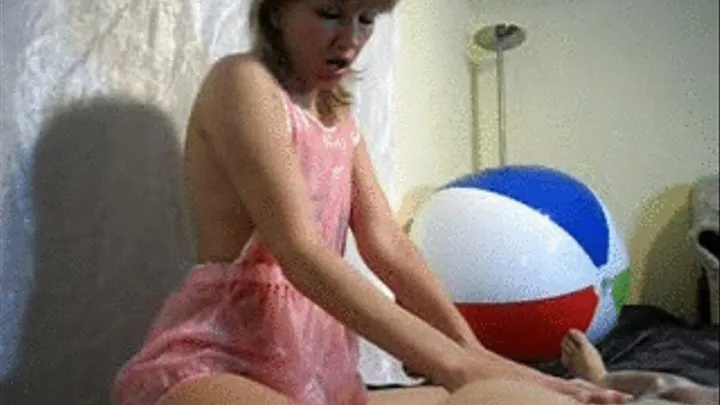 Hand- and blowjob in PVC Panty Closeup - POV