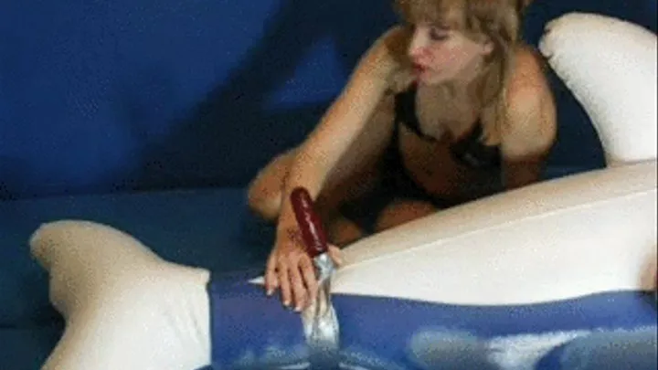 Riding the horny Dolphin