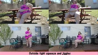 Tight chair and outside jiggles - 35 weeks pregnant