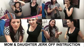 Step-Mom & Step-Daughter Changing Room JERK OFF Instructions