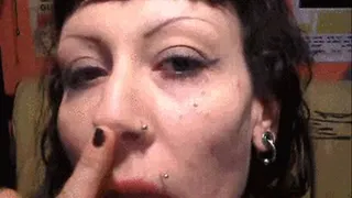 NOSE PINCHING - LOVE MY NOSE AND MY PIERCINGS