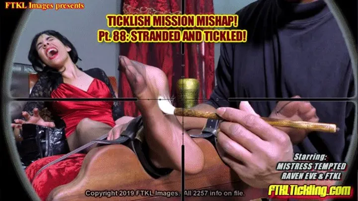 Ticklish Mission Mishap! Pt 88: Stranded And Tickled!