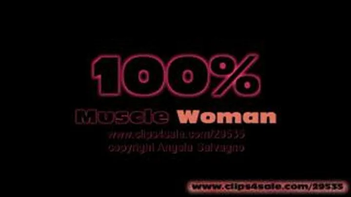 100% Muscle Woman