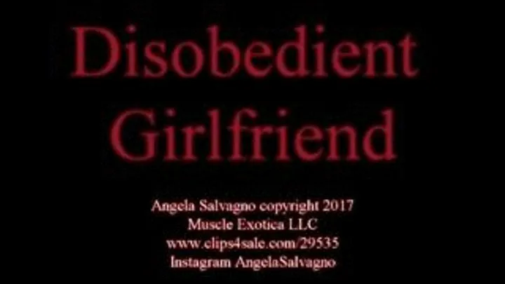 Disobedient Girlfriend