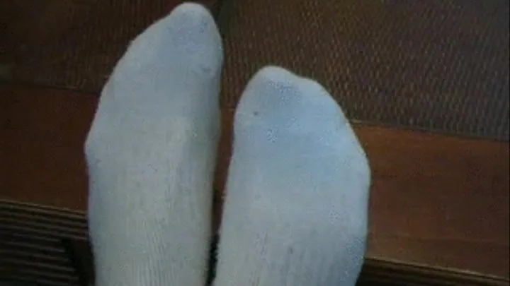 Dirty White Socks~After Walking Outside