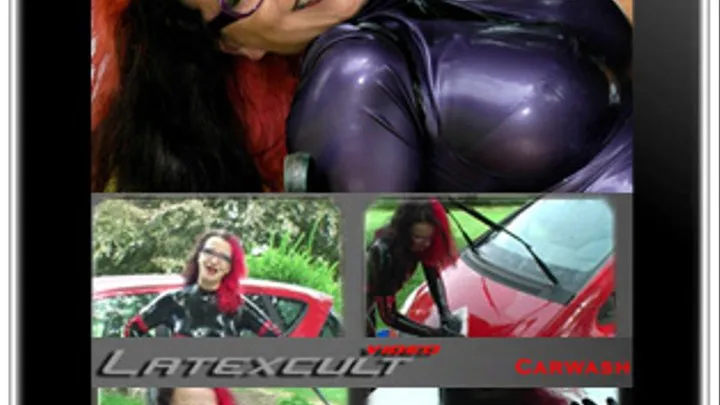 Britta of Latexcult's Carwash in