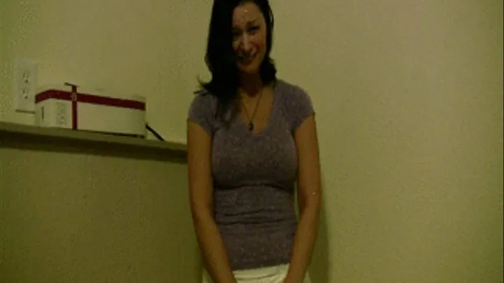 Nikki: Wetting Diaper Standing