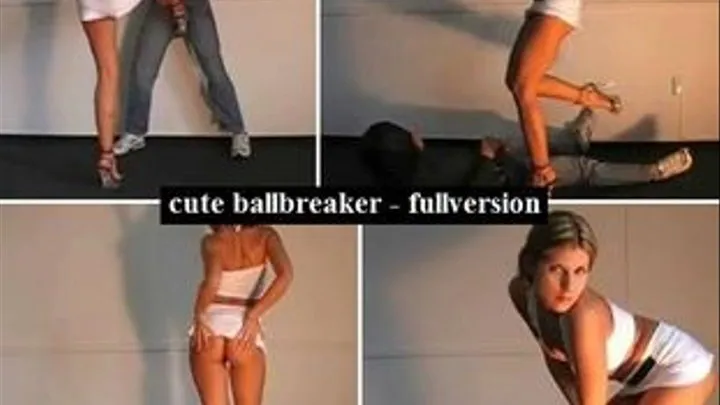 JaniFullmovie - cute ballbreaker!