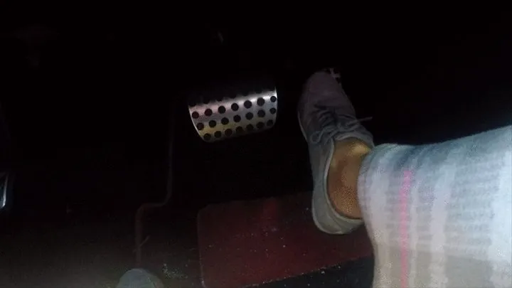 SNEAKERS on the pedal