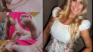 REST & SUCK TOES - TOP GIRL CAROLINE ZIMMERMAM - CLIP 2 - exclusive MF