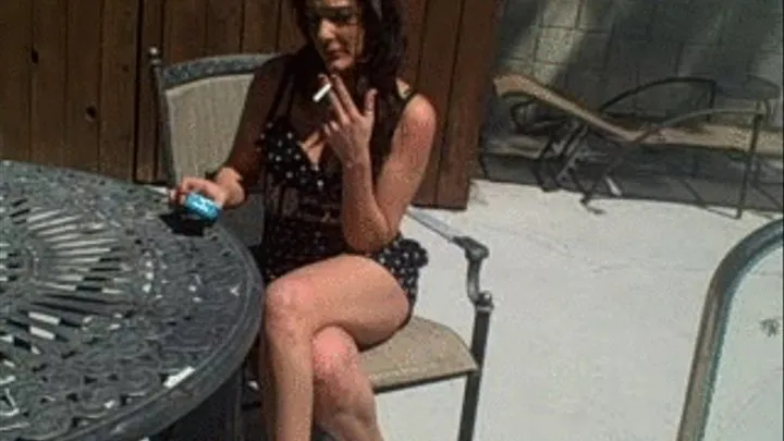 Bella Smoking In Heels