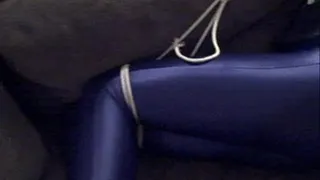 Sexy Blond Wakes Up Bound