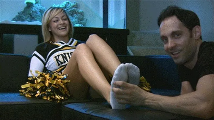 Ticklish Cheerleader! (Part I)