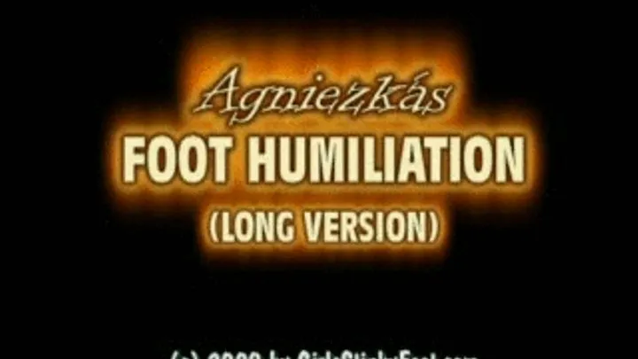 Agnes.First.Foot.Humiliation