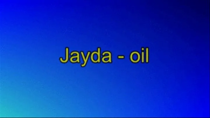 Oil rub Jayde