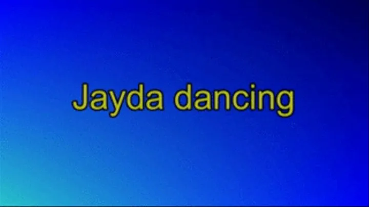 Jayde dances and strips