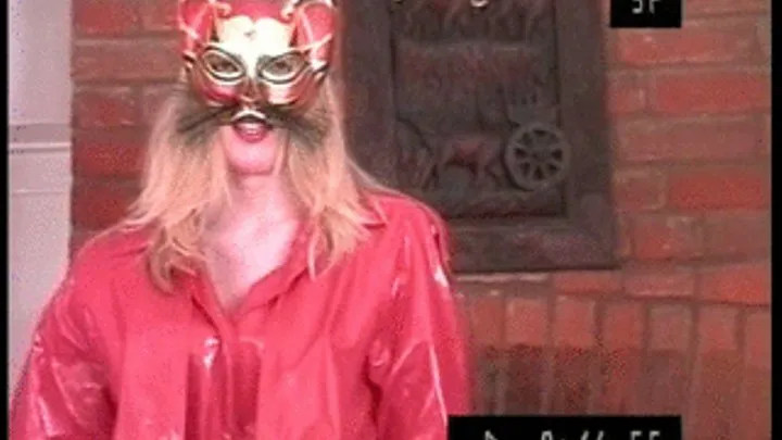 SG14-4 Red jacket and cat mask