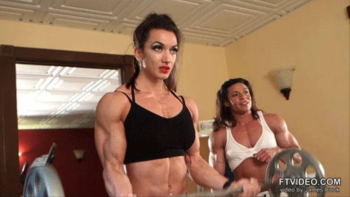 Valentina Machina and Fallon Brinson Workout