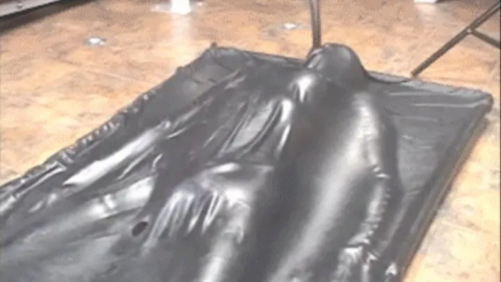 Vac Bed Struggling RubberSlut