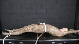 Leopard Woman Struggling
