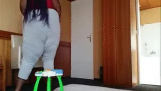 Little toy table gets crushed