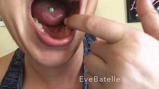 Up-close Mouth, Teeth, Tongue And Cavity Exploration