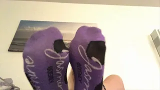 Jasmin Sock Smelling And Worship Mouth Taped Shut