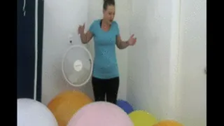Giant Balloon Popping Tease