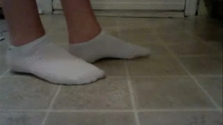 Showing you my white socks