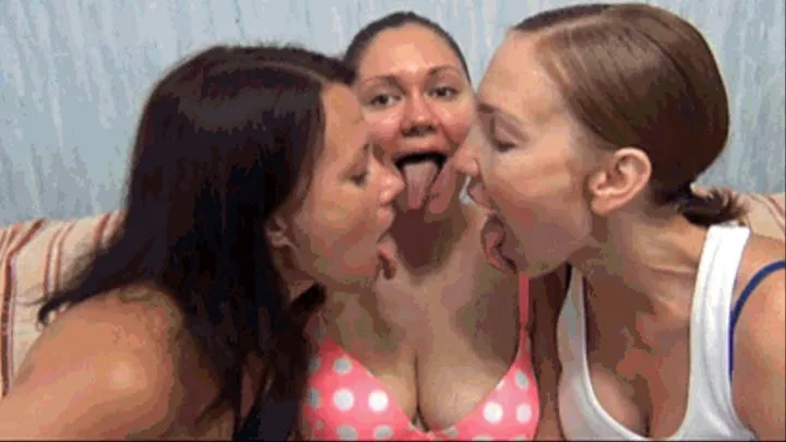 TRIPLE FACE LICKING (ff)