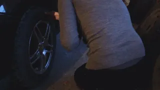 CHANGING OF TIRES