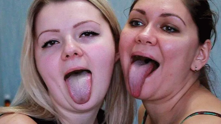 GIRLFRIEND TONGUE TEASING