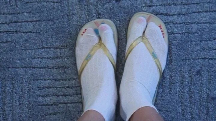 SEXY SOCKS IN FLIP FLOPS (s)