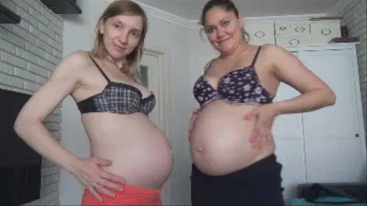 TWO PREGNANT GIRLFRIENDS (bpc)