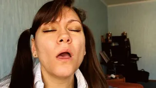 SNEEZING WITH SALIVA