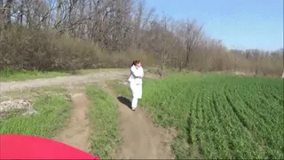 CAR STUCK IN THE MUD