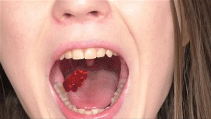 Angry girl can chew ex-boyfriend like gummy bears, fc203x