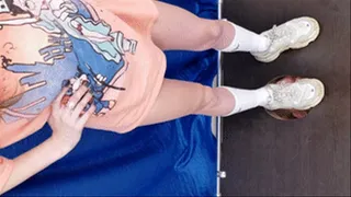 Trampled by dirty Balenciaga Triple S sneakers (part 2 of 4), flo457x